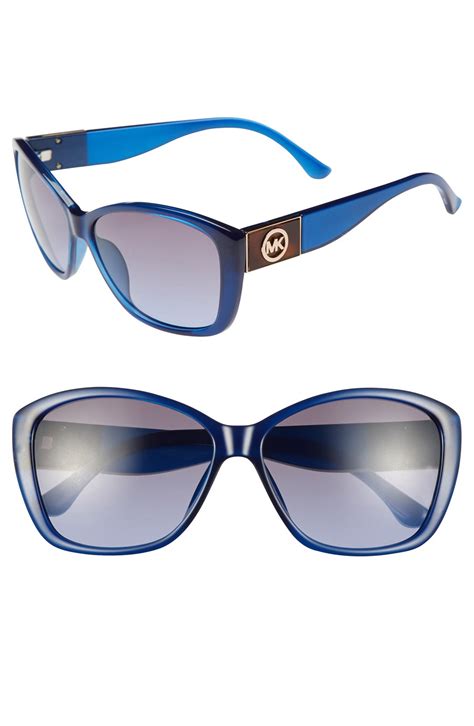 michael kors blue sunglasses|Michael Kors sunglasses with diamonds.